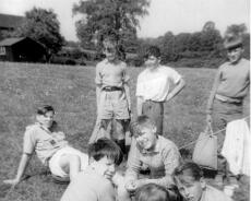 Spuds2 Graham Doggett (Scoutmaster), Russell Kyte, Robert White, Peter Brewer, Keith Farmer, Chris Savage, Colin Blizzard