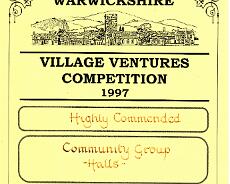 Lapworth Awards_0007 Certificate awarded to Lapworth Police Post in Village Ventures Competition 1997