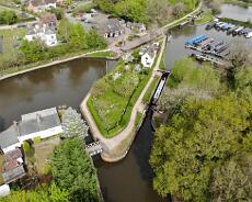 DJI_0084 Aerial view of Kingswood Junction today