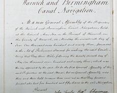 DSC00825a Minutes of the first General Assembly meeting of the canal company on 17th June 1793