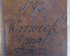 DSC00944 Cover of notebook belonging to one of the land valuers for the canal
