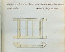 DSC00980 Design for a sledge for carrying lock gates