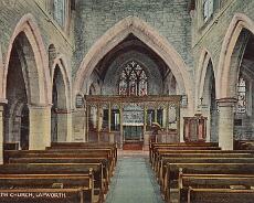 250405_0004 Lapworth Church interior. Date unknown, but can be dated to post 1925 as the choir screen was installed in that year.