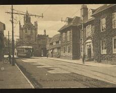 Eastgate1 Warwick, Smith Street and East Gate with tram