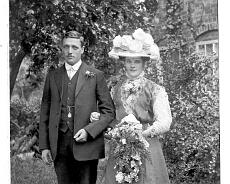1004A-3 Wedding of Nancy Barnett c1910