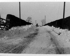S1805 Snow on Rowington Green near Quarry farm