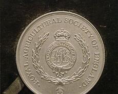 P1102G-2 Royal Show Medal awarded to Rowington School forestry exhibit 1966